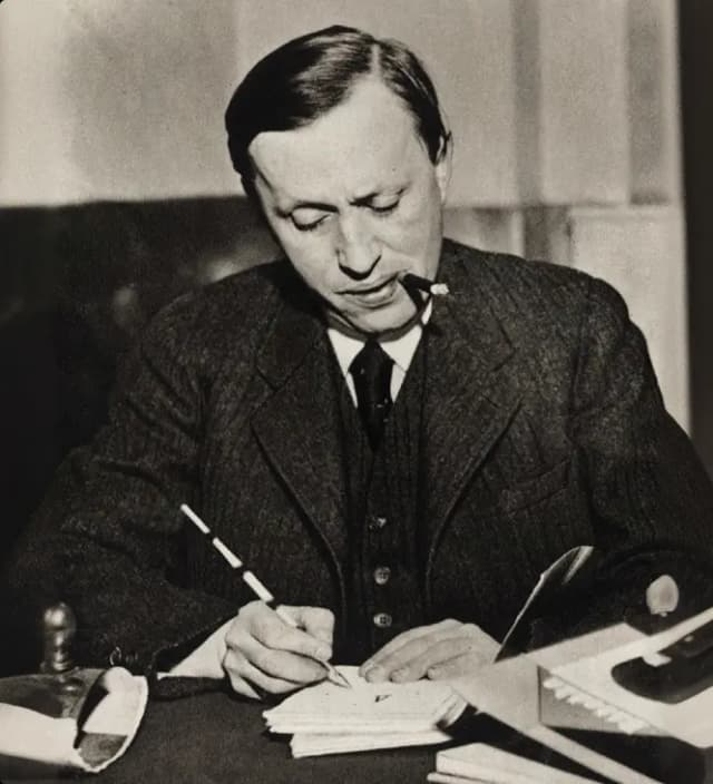 Portrait of Karel Čapek